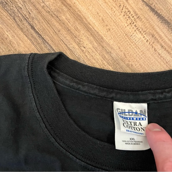 Mens vintage gildan snap on racing air assault engine graphic t shirt sz XXL - Picture 5 of 5